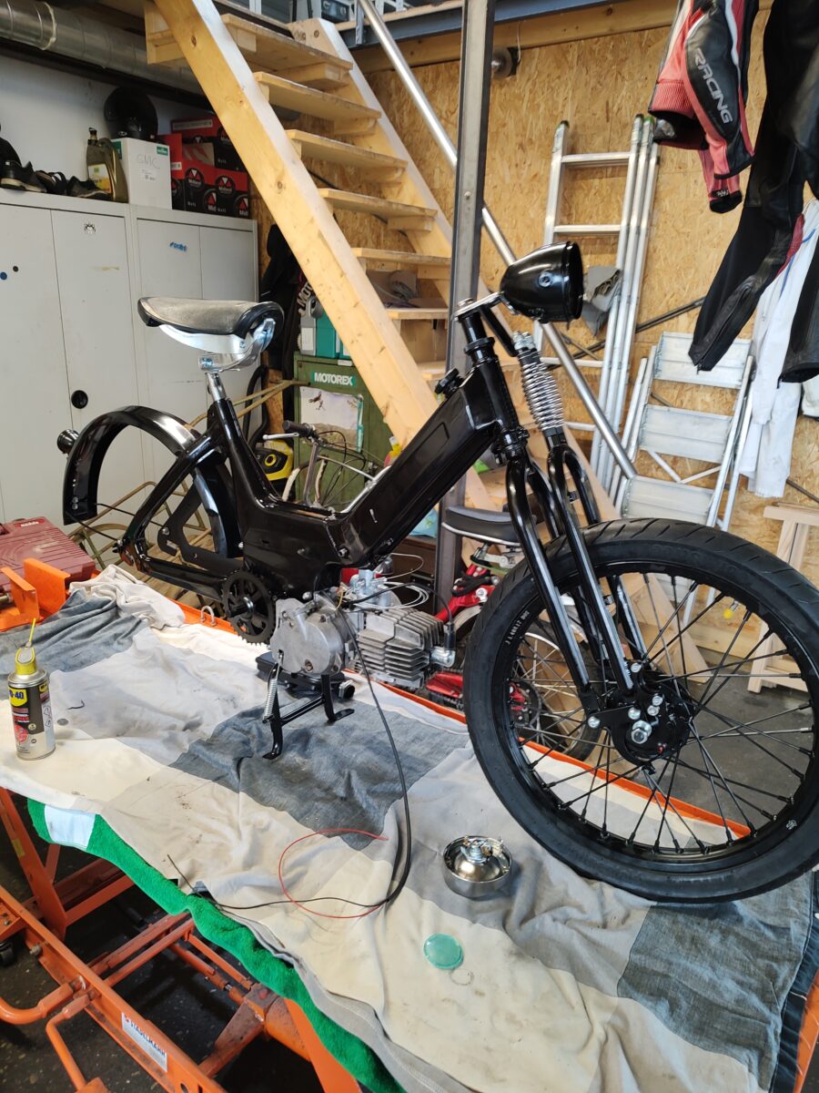 Projekt Springergabel | Puch Maxi N